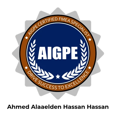 AIGPE Certified Green Belt